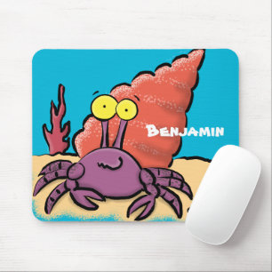 Mousepad Cartum roxo engraçado e engraçado
