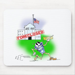 Mousepad Casa branca impedida