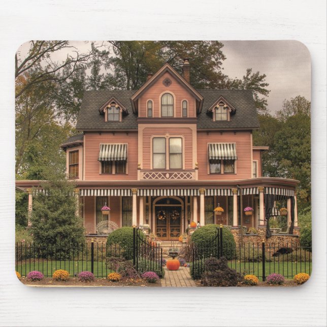 Mousepad Casa - casa de boneca de vida (Frente)