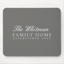 Mousepad Casa da família Charcarbonos