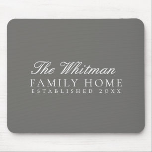 Mousepad Casa da família Charcarbonos