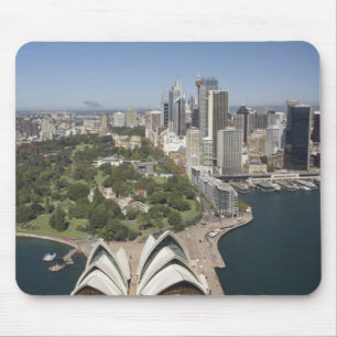 Mousepad Casa da Ópera de Sydney, Jardins Botânicos Reais,