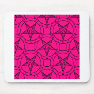Mousepad casa de banho rosa