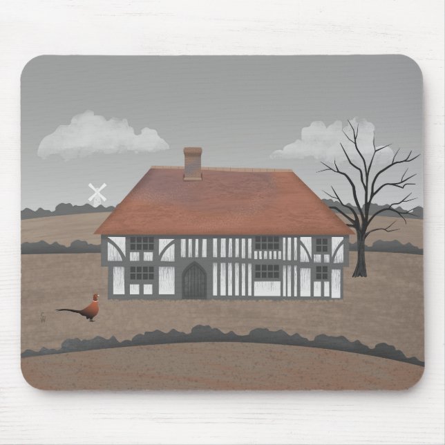 Mousepad Casa de Campo de Faisão (Frente)