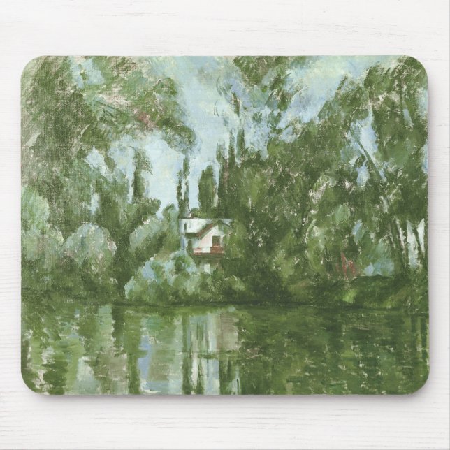 Mousepad Casa de Paul Cezanne | nos bancos do Marne, 18 (Frente)