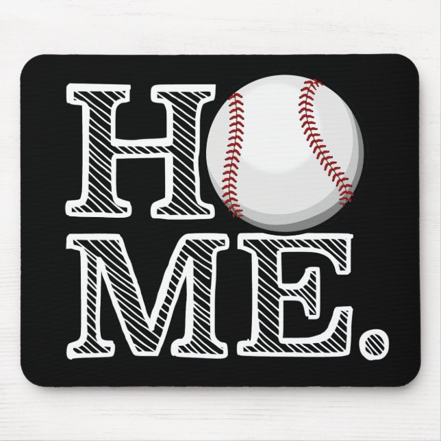 Mousepad Casa do basebol (Frente)