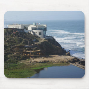 Mousepad Casa do penhasco - San Francisco, tapete do rato