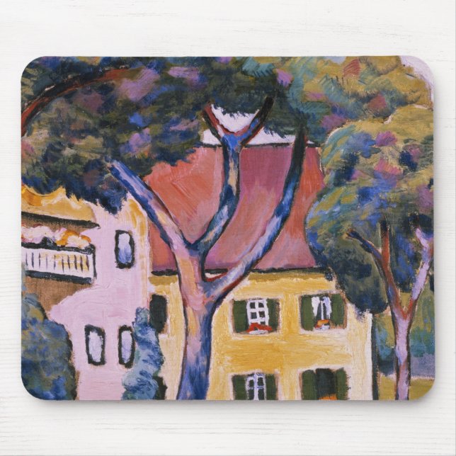 Mousepad Casa em uma paisagem (Frente)