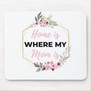 Mousepad Casa Onde Minha Mãe Está Negra