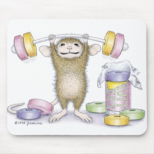 Mousepad Casa-Rato Designs® - tapete do rato (Frente)