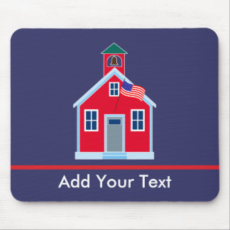 Mousepad Casa vermelha da escola