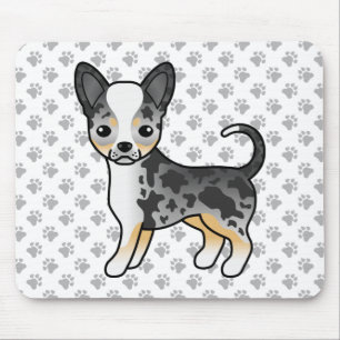 Mousepad Casaco Chihuahua Cachorro e patas