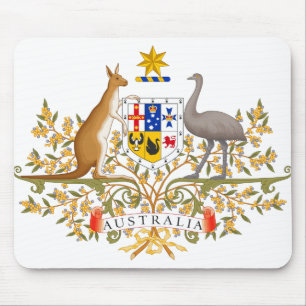 Mousepad casaco de armas da Austrália