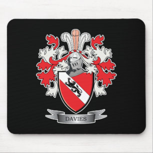 Mousepad Casaco de armas da família Davies
