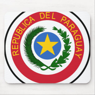 Mousepad Casaco de armas do Paraguai