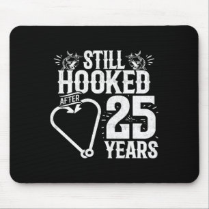 Mousepad Casado 25 Anos - Casal De Pesca - Casamento 25 A