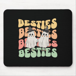 Mousepad Casais de Halloween Figuram para melhores amigos