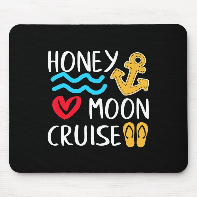 Mousepad Casais de navios de cruzeiro em lua de mel Excelen (Frente)