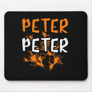 Mousepad Casais Figurino Peter Pumpkin Comendo Halloween