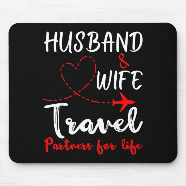 Mousepad Casal Correspondente Marido E Mulher Parceiros De  (Frente)