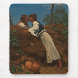 Mousepad Casal de beijo (The Kiss) (por von Pettenkofen)