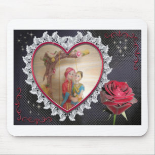 Mousepad Casal de Casamento Asiático na Impressão/ Swing He