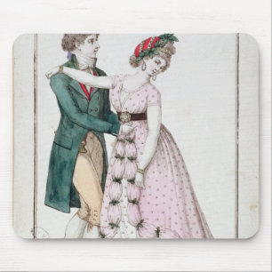 Mousepad Casal elegante que dança a valsa