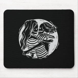 Mousepad Casal Lgbtq Orde Skeletons beijando Valen