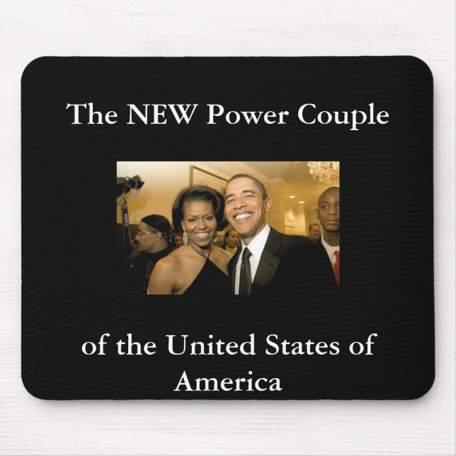 Mousepad Casal NOVO do poder dos Estados Unidos (Frente)