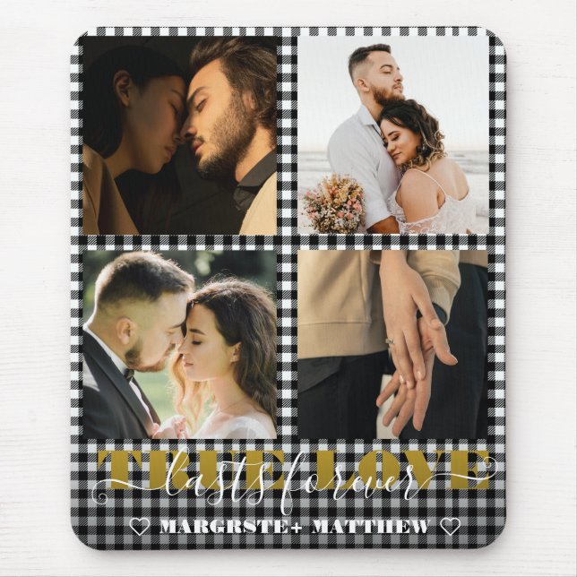 Mousepad Casal Romântico Verdadeiro Amor 4 Foto e Cotação (Frente)