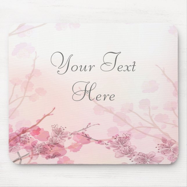 Mousepad Casamento com Orquídea Rosa (Frente)