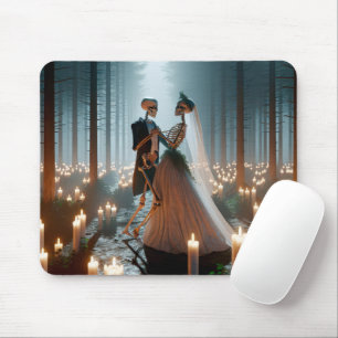 Mousepad Casamento de Halloween Dança
