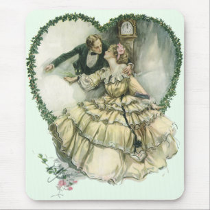 Mousepad Casamento do Natal do Victorian do vintage