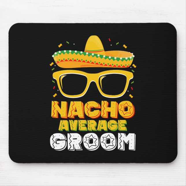 Mousepad Casamento do Noivo Não Médio Cinco de Maio (Frente)