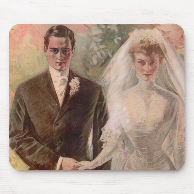 Mousepad Casamento Edwardian de 1906 (Frente)