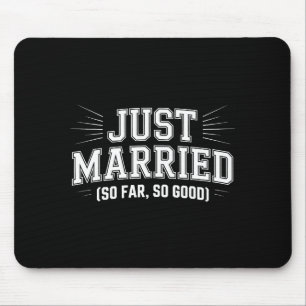 Mousepad Casamento Engraçado Humor de Casamento Recém-Casad