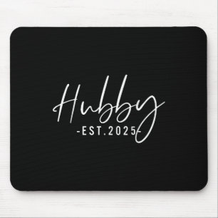 Mousepad Casamento entre Hubby Est 2025 Recem casados Honey