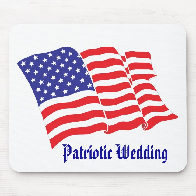 Mousepad Casamento Patriótico (Frente)