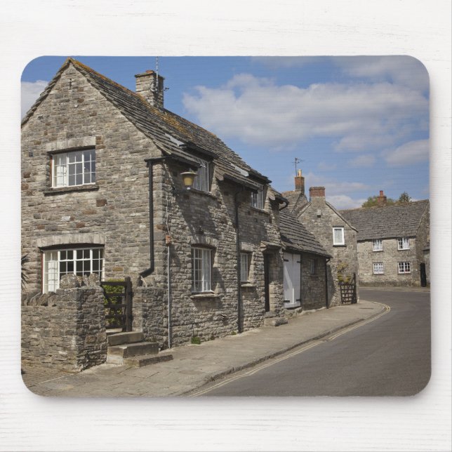 Mousepad Casas de campo, vila de Corfe Castle, Dorset, Ingl (Frente)