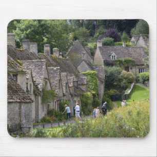 Mousepad casas de pedra Cotswold na aldeia de