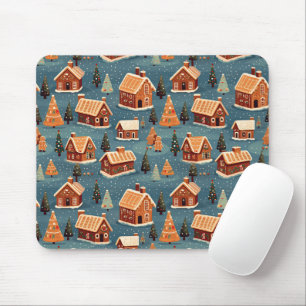 Mousepad Casas e árvores de gengibre