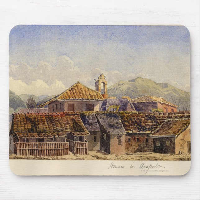 Mousepad Casas em Acapulco (Frente)