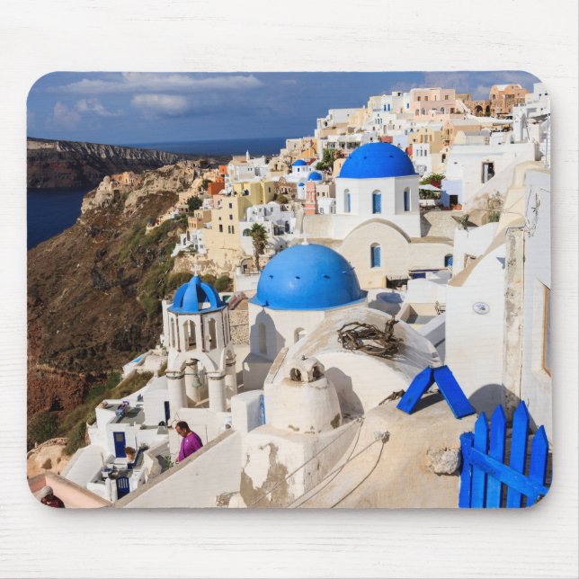 Mousepad Casas Gregas Tradicionais (Frente)