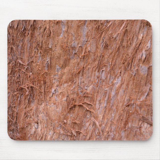 Mousepad casca de árvore na floresta (Frente)