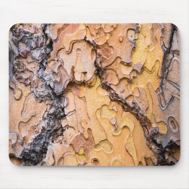 Mousepad Casca de pinheiro ponderosa, Washington (Frente)