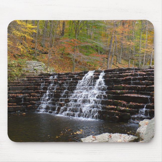 Mousepad Cascata em Laurel Hill State Park I (Frente)