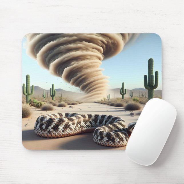 Mousepad Cascavel com Diabo de Poeira do Deserto (Com mouse)