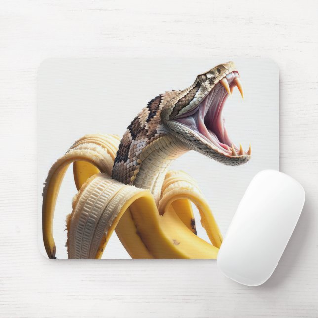 Mousepad Cascavel e Fusão de Banana (Com mouse)