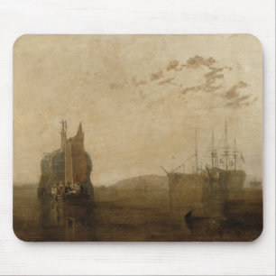 Mousepad Cascos de Joseph Mallord William Turner   no Tamar