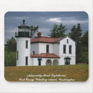 Mousepad Casey LightFort Casey, Ilha Whidbey...